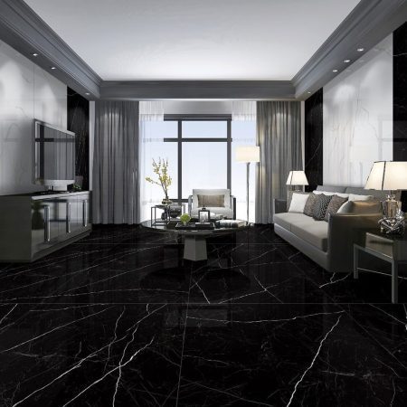 Marquina Black 60x120 cm πλακάκι πορσελάνης 4