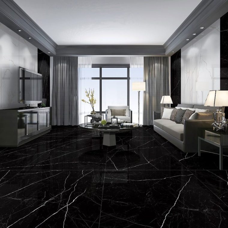 Marquina Black 60x120 cm πλακάκι πορσελάνης 4
