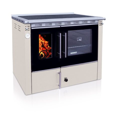 Senko C 25 Premium ενεργειακή σόμπα ξύλου καλοριφέρ με φούρνο 2