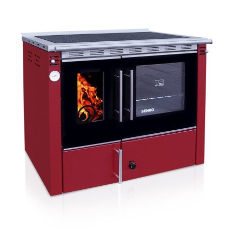 Senko C 25 Premium ενεργειακή σόμπα ξύλου καλοριφέρ με φούρνο 3