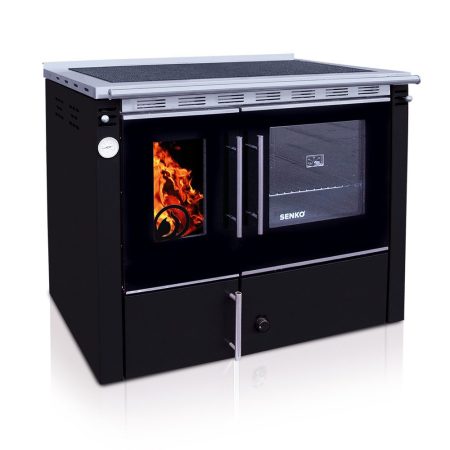 Senko C 25 Premium ενεργειακή σόμπα ξύλου καλοριφέρ με φούρνο