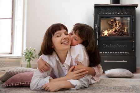 Caliskan 305 3D ενεργειακή σόμπα ξύλου θήκη 6