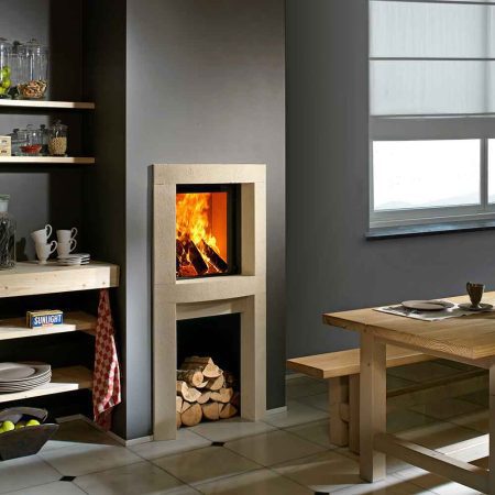 Kalfire W4548F ενεργειακό τζάκι ξύλου 3