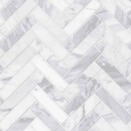 Ivy Space 23.6x29.3cm Πλακάκι Herringbone Calacatta Cremo