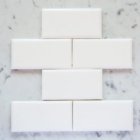 designer marble subway bevelled mosaic 1 ivyspace