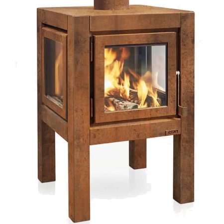 rb73 quaruba large outdoor log burner