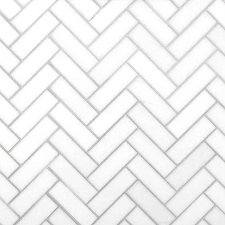 thassos herringbone mosaic 2.54x10.16cm ivyspace main