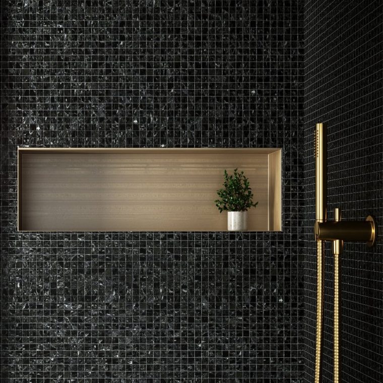 Πλακάκι Square Black Argo