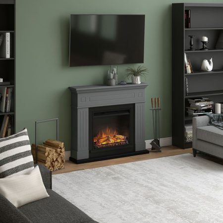 TAGU Larsen Ηλεκτρικό Τζάκι gray 4