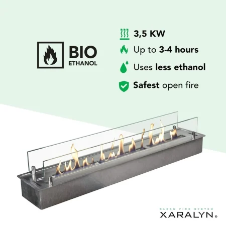 Bio ethanol καυστηρας ινοξ XL χαρακηριστικα
