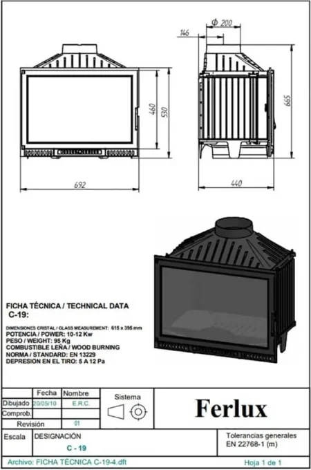 Ferlux C19 Diagram