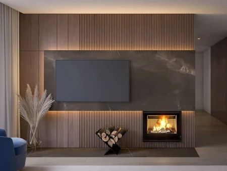 Chama C & A W4 700 hydro fireplace