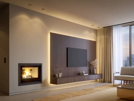 Chama C & A W4 800 hydro fireplace