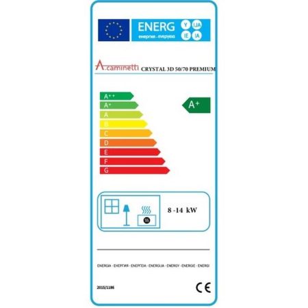 Ενεργειακή ετικέτα Crystal 3D 50X70 Premium