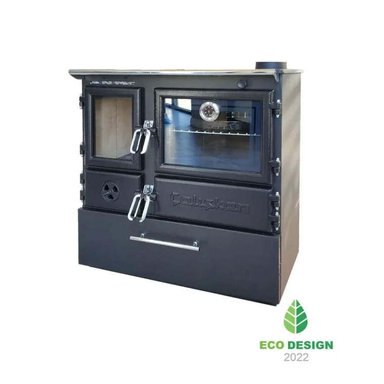 Caliskan 214 Box side ενεργειακή σόμπα ξύλου με φούρνο.webp