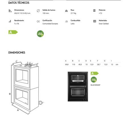 Bellido Bake 70 photo specs