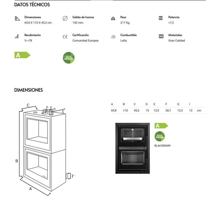 Bellido Bake 70 photo specs