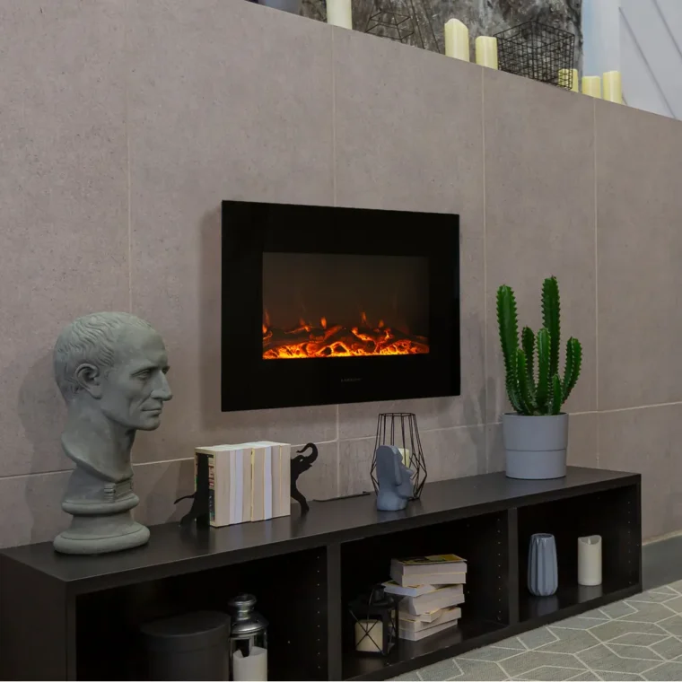 Varese electric LED wall fireplace result